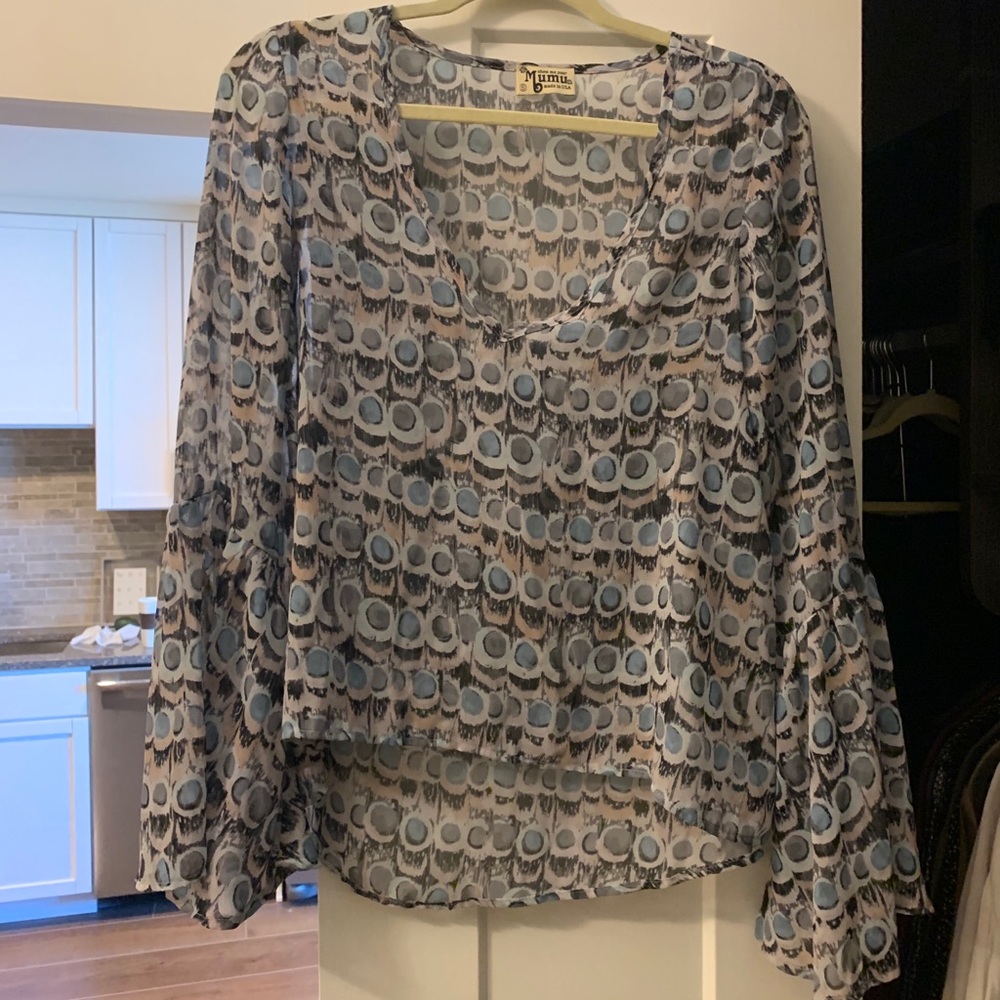 Show me your mumu long sleeve top